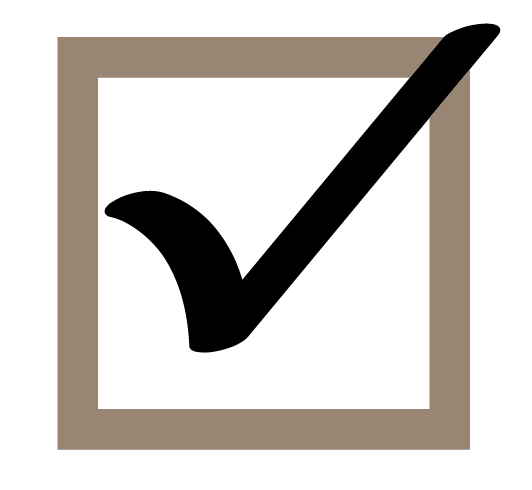 チェックマーク